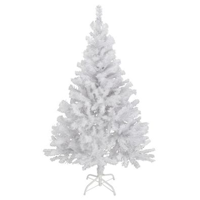 Hochwertige Kunsttanne 180 cm | Kunst Tannenbaum Christbaum weiß Weihnachtsbaum