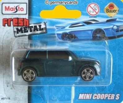 Spielzeugauto Maisto 2013* BMW Mini Cooper S