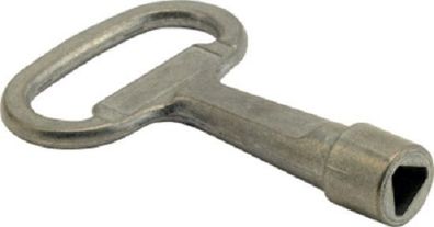 Dreikantschlüssel 8 mm, Dreikant-Schlüssel Mülleimerschlüssel Spezialschlüssel