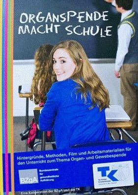 Organspende macht Schule - Medienpaket Buch Heft mit DVD