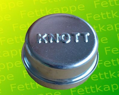 1 x Knott Fettkappe Ø 47,1 mm - 6BA455 - Für Knott Laufachsen - Radkappe Staubkappe