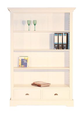 Aufbewahrung Design Regal Bookcase Bücherregal Faro Fach Landhaus