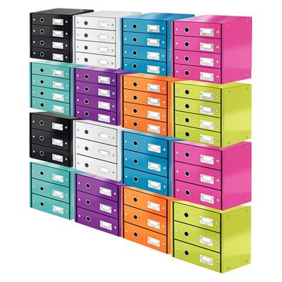 Schubladenbox Leitz Click and Store 8 Farben wählbar Click & Store Blitzversand