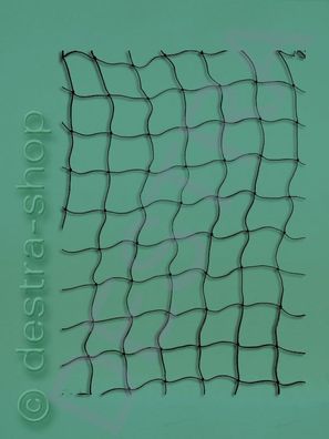 Polypropylen Vogelschutznetze 30mm Maschen steinfarben