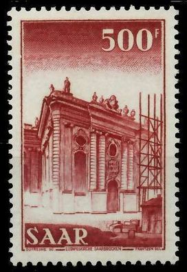 Saarland 1952 Nr 337 postfrisch X792BCA