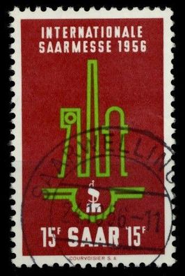 Saarland 1956 Nr 368 gestempelt X6DFA72