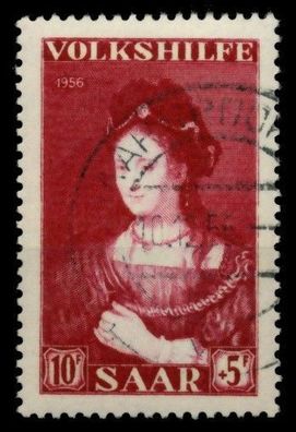 Saarland 1956 Nr 377 gestempelt X6DFA86