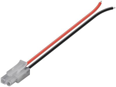Tamiya AMP Akku Stecker Verbinder mit Kabel männlich LR-02F1 für Blei Bleigel