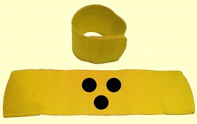 Blindenarmbinde für Sehbehinderte Klettverschluss elastisch universal 7cm breit