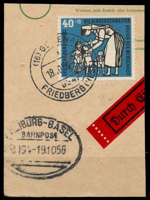 BRD 1956 Nr 246 gestempelt Briefstück X792C72