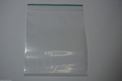 200 Stück ZIP PE Beutel 50x70mm 50µ transparent mit Hanfblatt Aufdruck Tütchen