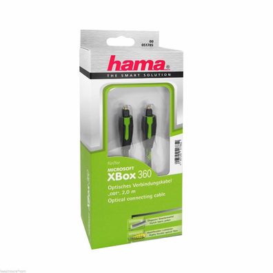 XBOX 360 Verbindungskabel optisches opt X Box 360 XBox360 von Hama Audiokabel