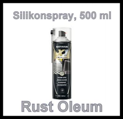 6 Dosen Rust-Oleum X1 Silikonspray farblos 500ml Trockenschmiermittel geruchfrei !