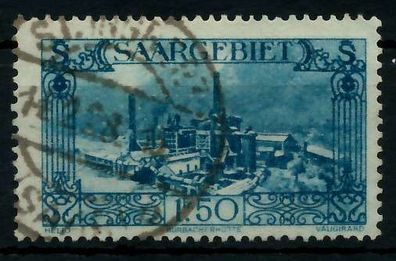 Saargebiet 1926 Nr 118 gestempelt X79529A