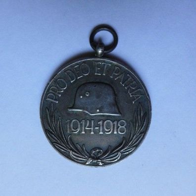 Medaille Orden, WK ,1914-1918 Österreich Ungarn für Frontkämpfer PRO DEO ET PATRIA