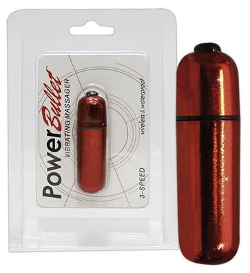 Power Bullet Minivibrator Rot Vibe Minivibe Bullet Waterproof 3-Speed