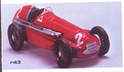 S021 - Alfa Romeo 159 HP 450, Grand Prix Spanga Fangio, Sondermodell Brumm