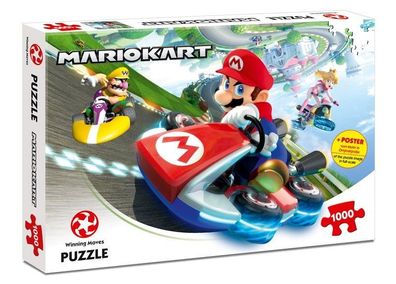 Puzzle Spiel Mario Kart Super Mario - Funracer 1000 Teile