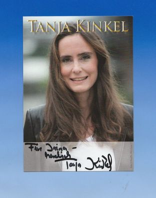 Tanja Kinkel (deutsche Schriftstellerin ) - persönlich signiert
