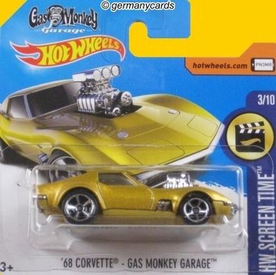 Spielzeugauto Hot Wheels 2017* Corvette 1968 GAS MONKEY GARAGE