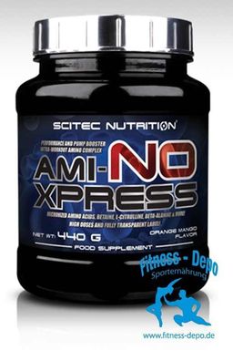 Scitec Nutrition AMI-NO XPRESS 440g + Shaker und Proben.(45,43 € / kg)