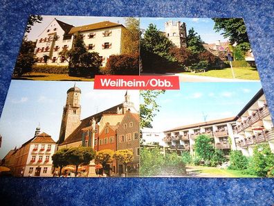 5048 / Ansichtskarte - Weilheim / Obb.