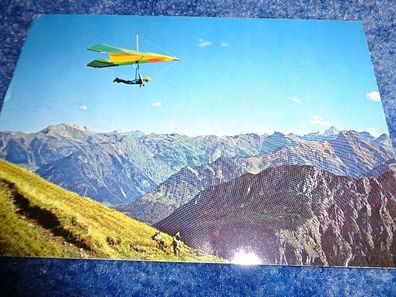 5059 / Ansichtskarte - Drachenfliegen in den Alpen