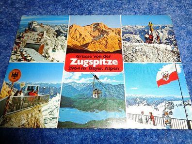 5076 / Ansichtskarte -Zugspitze