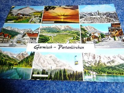 5077 / Ansichtskarte -Garmisch Partenkirchen