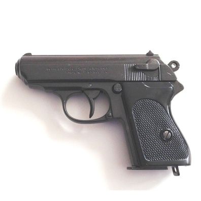 Deko Pistole Deutschland 1931 - schwarz (Deko Waffe)