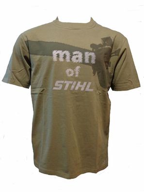 Stihl T-Shirt Timbersports "man of Stihl" olivgrün alle Größen