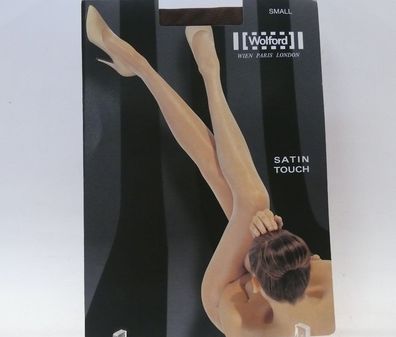 Wolford Strumpfhose Gr.S 38-40 Model 11232 Farbe Truffle 4455 Satin Touch