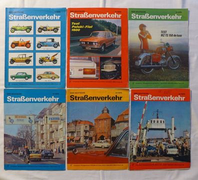 12 x Der Deutsche Straßenverkehr kompletter Jahrgang 1979 Nr. 1 - 12 , DDR Oldtimer