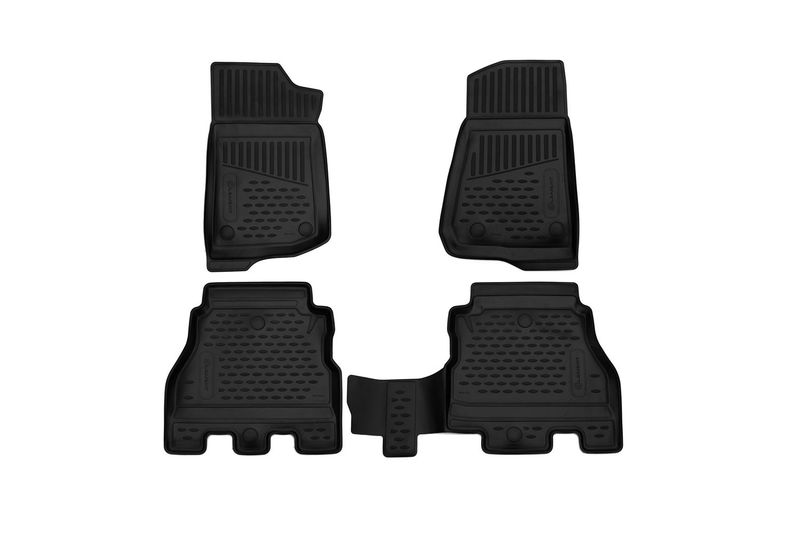Passgenaue Gummi Fussmatten für JEEP Wrangler MK4 IV 2018-2020