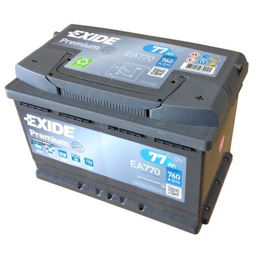 Exide Premium CARBON BOOST EA770 Autobatterie 12V 77Ah
