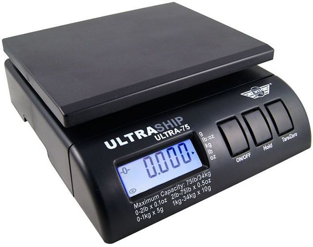 Digitalwaage MyWeigh Ultra75 Ultraship Waage digital Paketwaage Briefwaage 34kg 