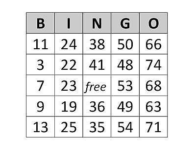 Bingoblock 500 tarjetas hoja bingo billetes diferentes colores bingospiel bloque 