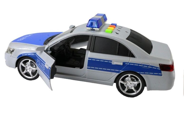 Luna Polizei Streifenwagen City Rescue Fahrzeug mit Licht/Soundeffekt 
