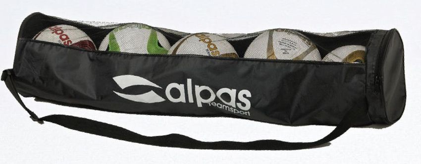 Alpas Ballsack Balltasche Ballschlauch für 5 Bälle Fußballtasche Fußballtraining 