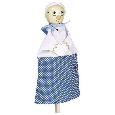 GOKI Handpuppe Jäger Holzkopf HOLZ Kasperletheater Puppenspiel NEU 