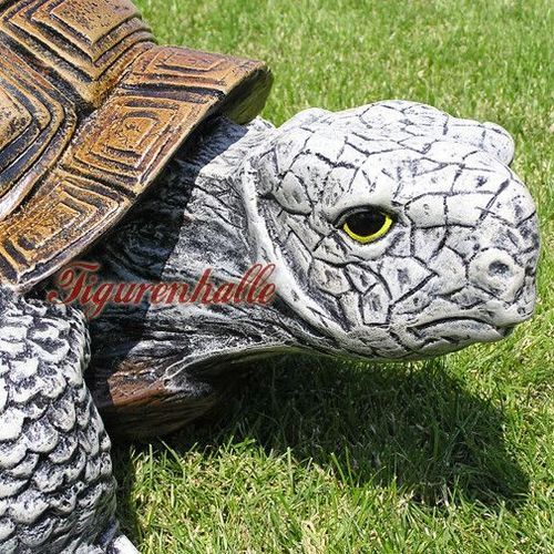Schildkröte Panzerschildkröte Figur Statue Skulptur Gartenfigur