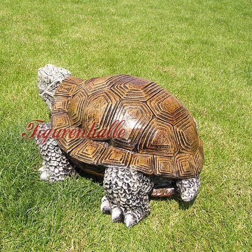 Schildkröte Panzerschildkröte Figur Statue Skulptur Gartenfigur