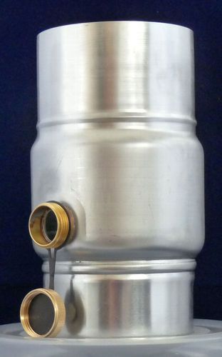 Regensammler aus Titanzink NW 100 mm mit Abgang 1 1//4 Zoll 42,4 mm