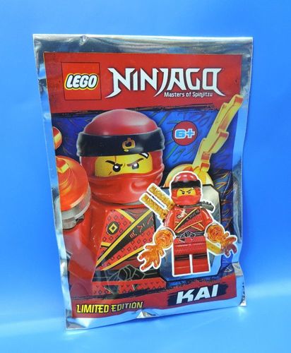 Kai mit Feuer-Kettensäge LEGO® Ninjago Figur 891723 Limited Edition Polybag 