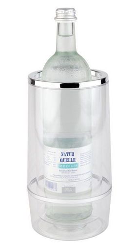 Flaschenkühler Weinkühler Sektkühler Wasserkühler Edelstahl Ø 12,5 cm Gastlando 
