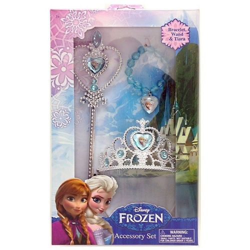 Frozen Eiskönigin Prinzessinset Zepter Krone Armkettchen Armband NEU Kette 