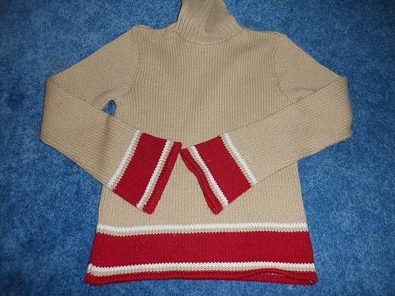 lässiger Pullover Größe S