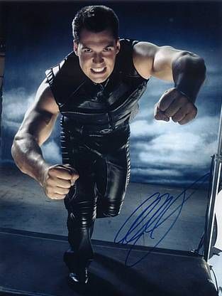 Original Autogramm Multiple Man ERIC DANE X-Man (COA) † 19.02.2026 ...