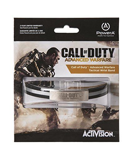 Call Of Duty Advanced Warfare Metal Buckle Rubber Bracelet Wristband Armband NEU 