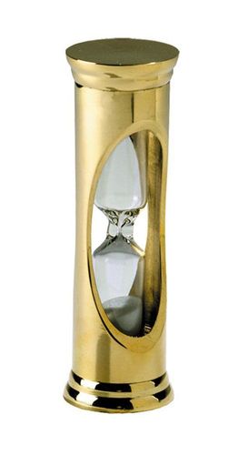 Sanduhr Stundenglas von drei Minuten gelb oder blau M7B8 